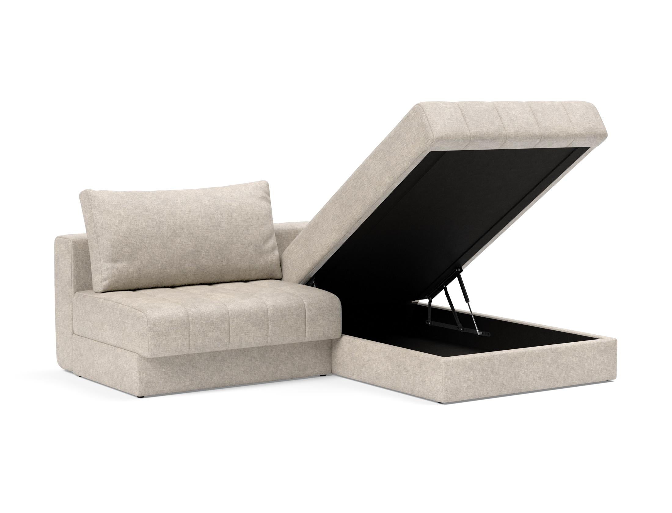Genießen Sie stilvollen Komfort mit dem Akello Lounger Schlafsofa von Innovation Living – perfekt für entspannte Abende und elegante Wohnräume.