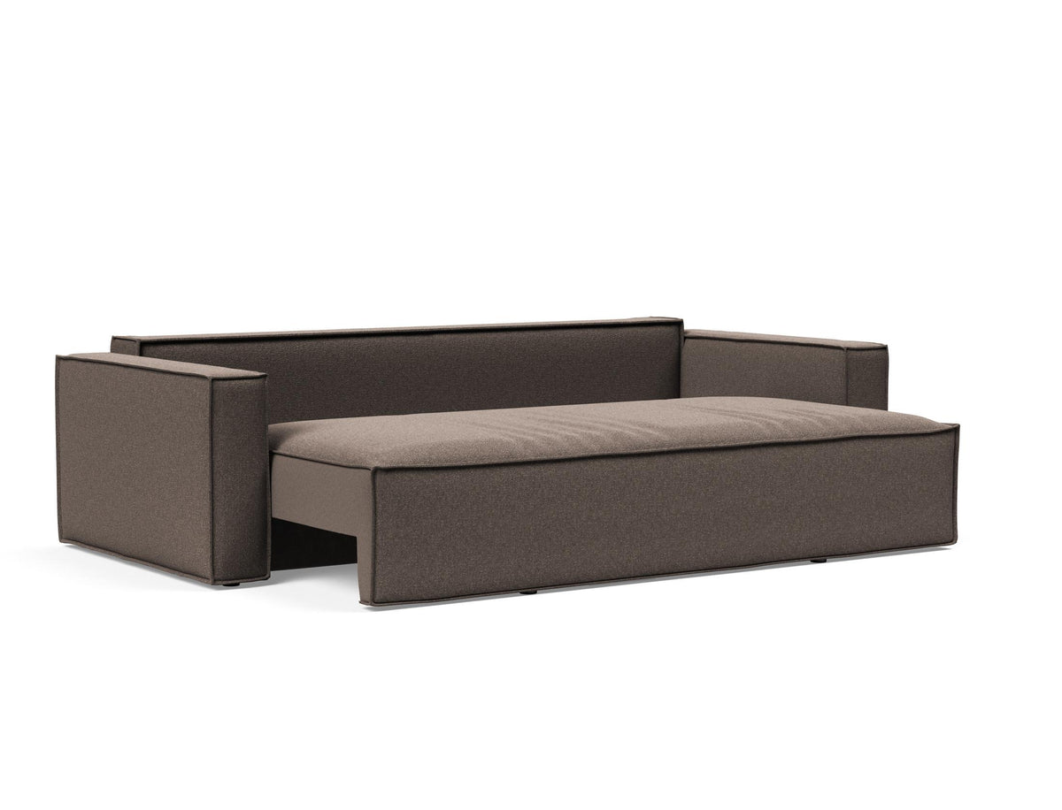 Newilla Bettsofa in 530 Bouclé Taupe präsentiert im Onlineshop von KAQTU Design AG. Bettsofa ist von Innovation Living