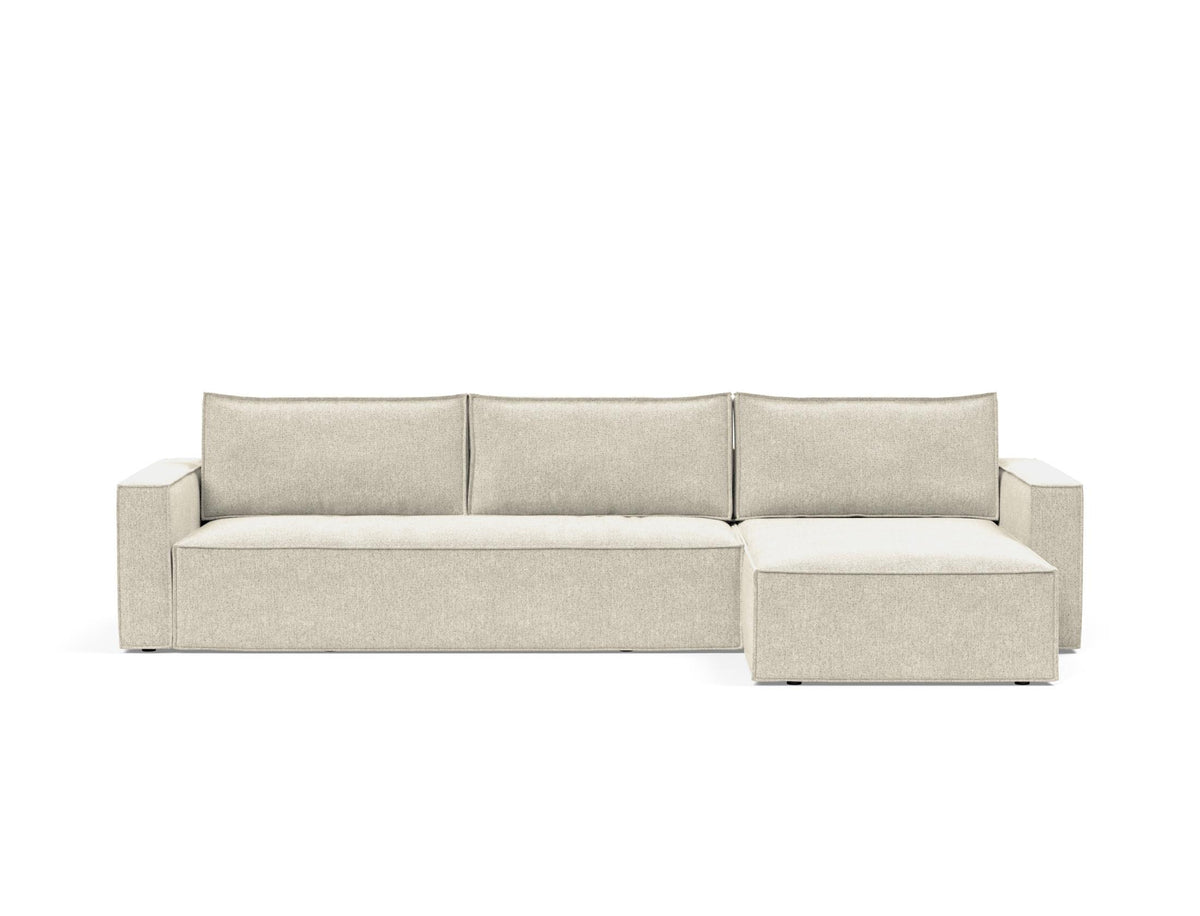 Newilla Bettsofa mit Lounger in 357 Taura Off White präsentiert im Onlineshop von KAQTU Design AG. Bettsofa ist von Innovation Living