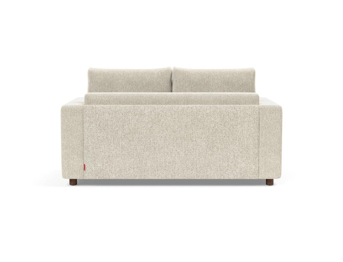 Neah 140 Schlafsofa mit Standard Armlehnen in 357 Taura Off White präsentiert im Onlineshop von KAQTU Design AG. Bettsofa ist von Innovation Living