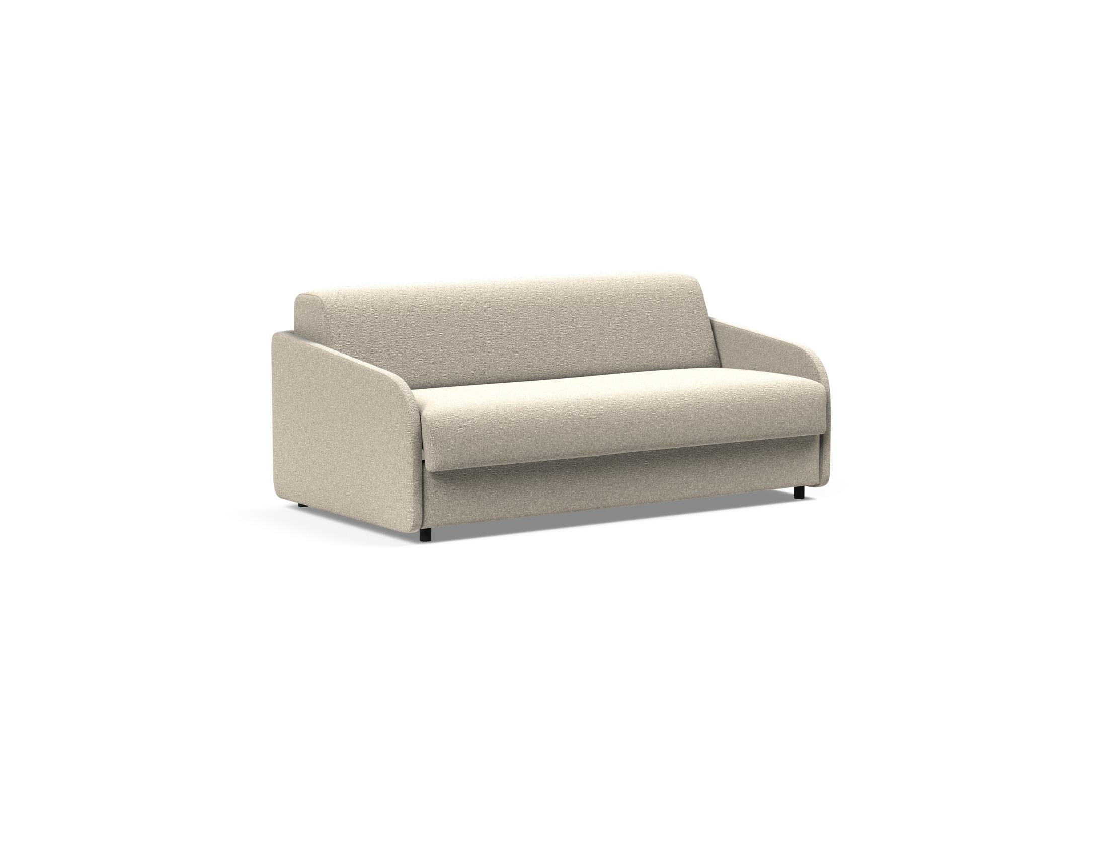 Erleben Sie das Eivor Klappsofa 140 von Innovation Living: Funktionalität trifft auf elegantes Design, ideal für Gäste und den täglichen Gebrauch.