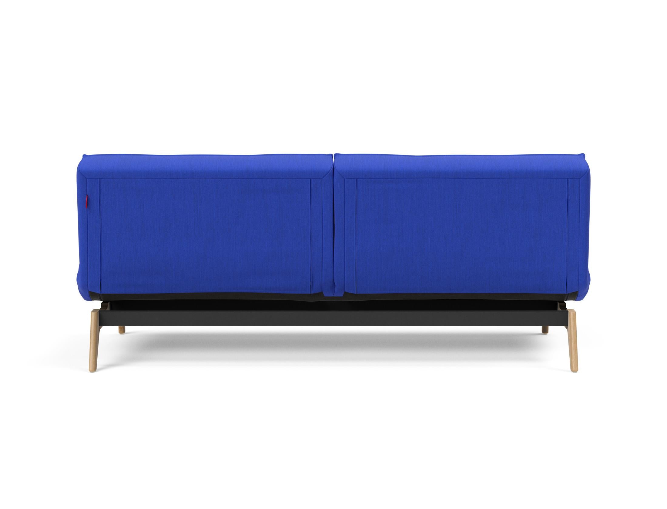 Das Splitback Sofabett 115 Eik von Innovation Living bietet modernes Design und vielseitige Nutzung – perfekt für jedes Zuhause und überraschende Übernachtungen.