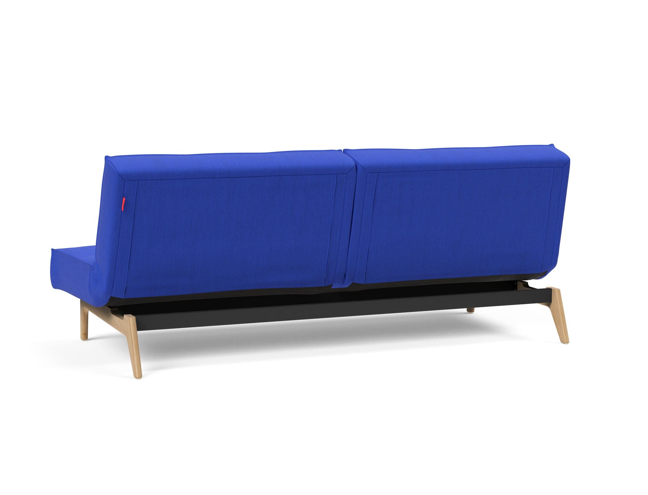 Das Splitback Sofabett 115 Eik von Innovation Living vereint stilvolle Eleganz mit Funktionalität – ideal für Gäste und kleine Räume.