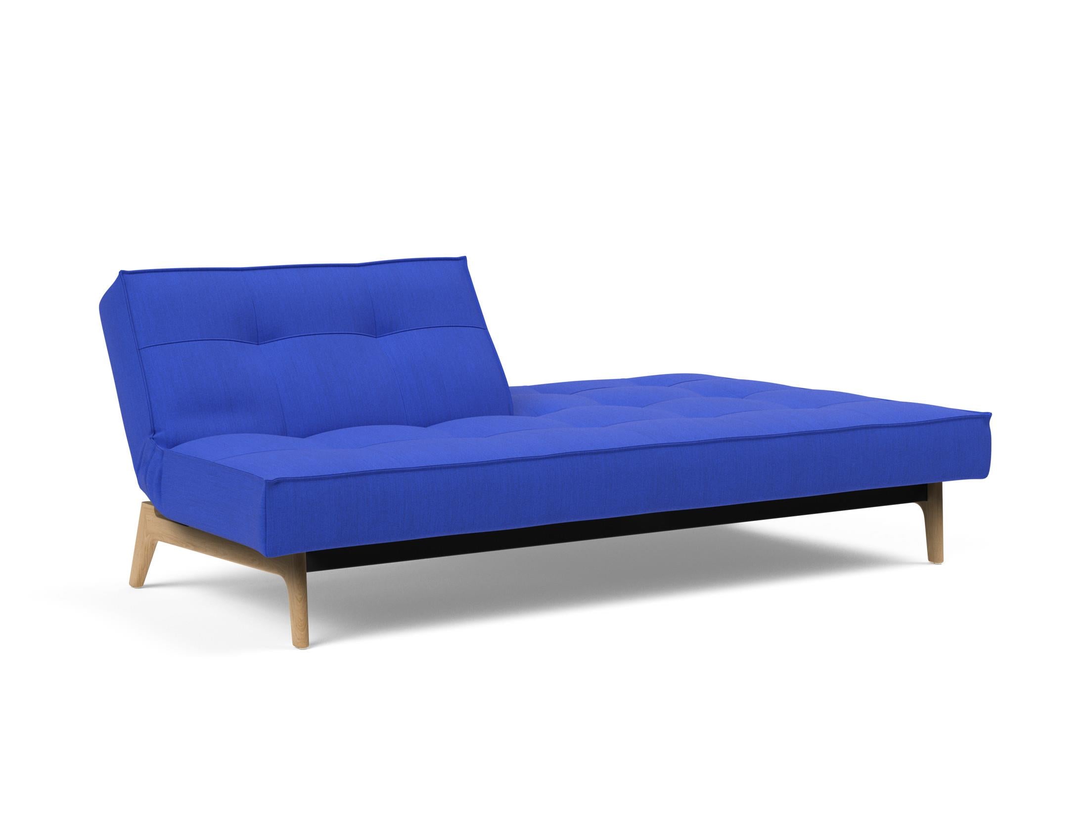 Das Splitback Sofabett 115 Eik von Innovation Living vereint stilvolle Eleganz mit Funktionalität – ideal für Gäste und kleine Räume.