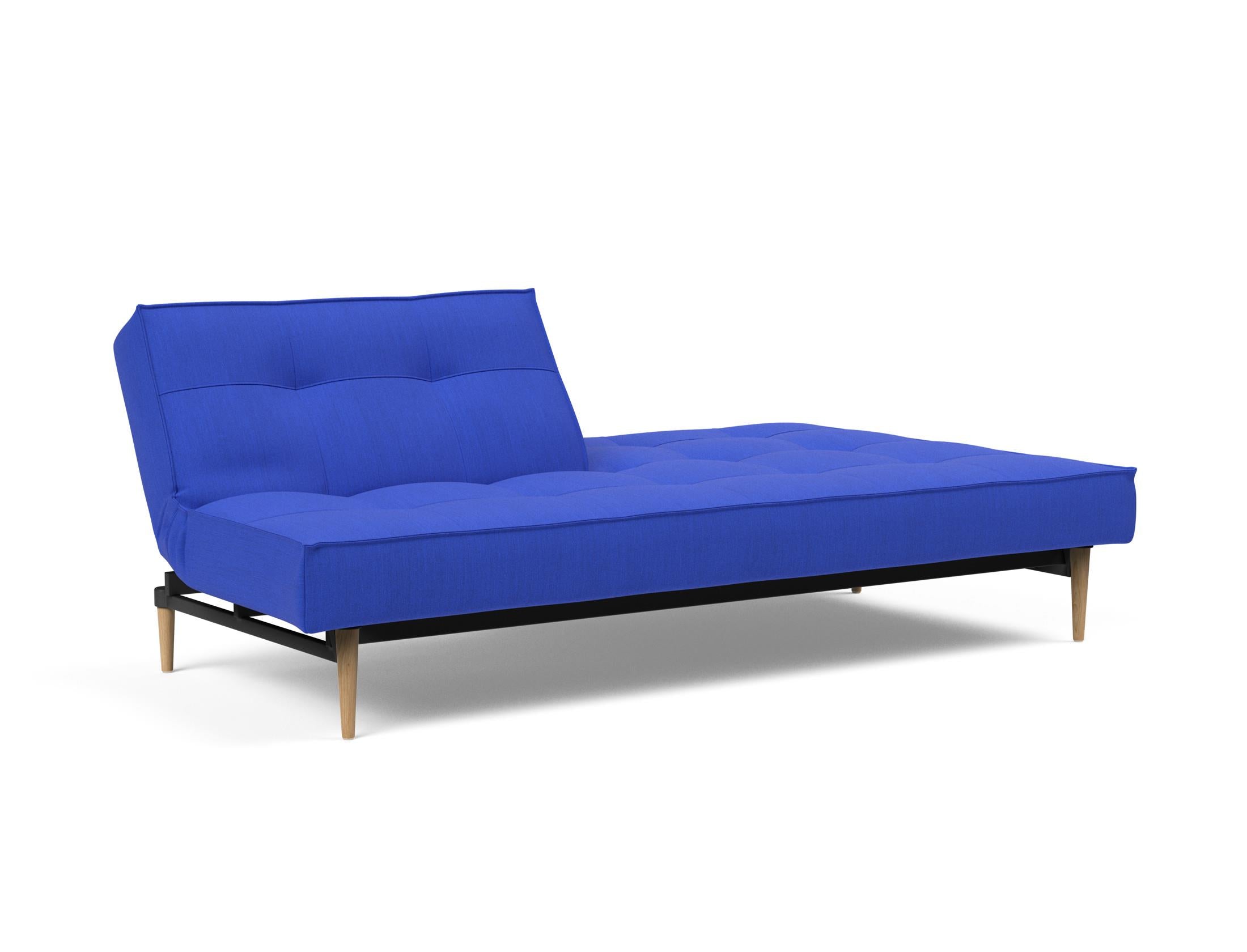 Erleben Sie das stilvolle Splitback Sofabett 115 Styletto von Innovation Living – ideal für flexible Wohnräume und zeitgemäße Einrichtung.