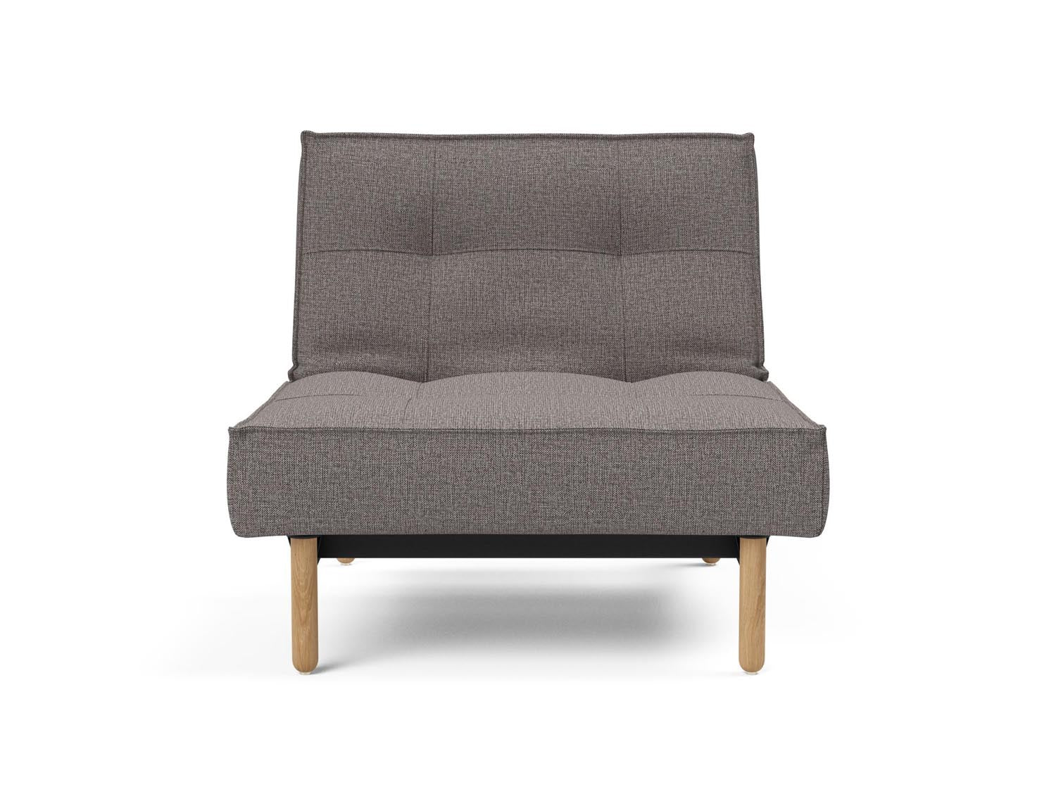 Splitback stem armchair