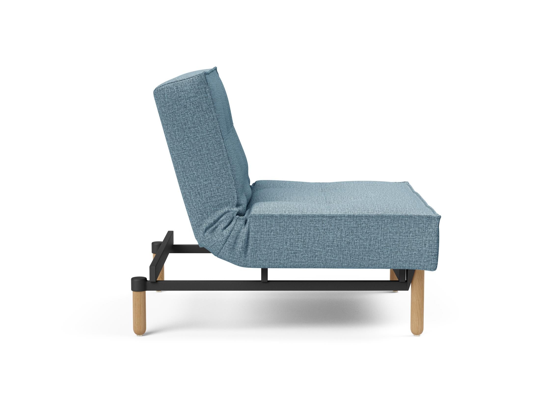 Der Splitback Stem Sessel von Innovation Living vereint modernes Design mit Komfort und Flexibilität, ideal für jedes Wohnkonzept.