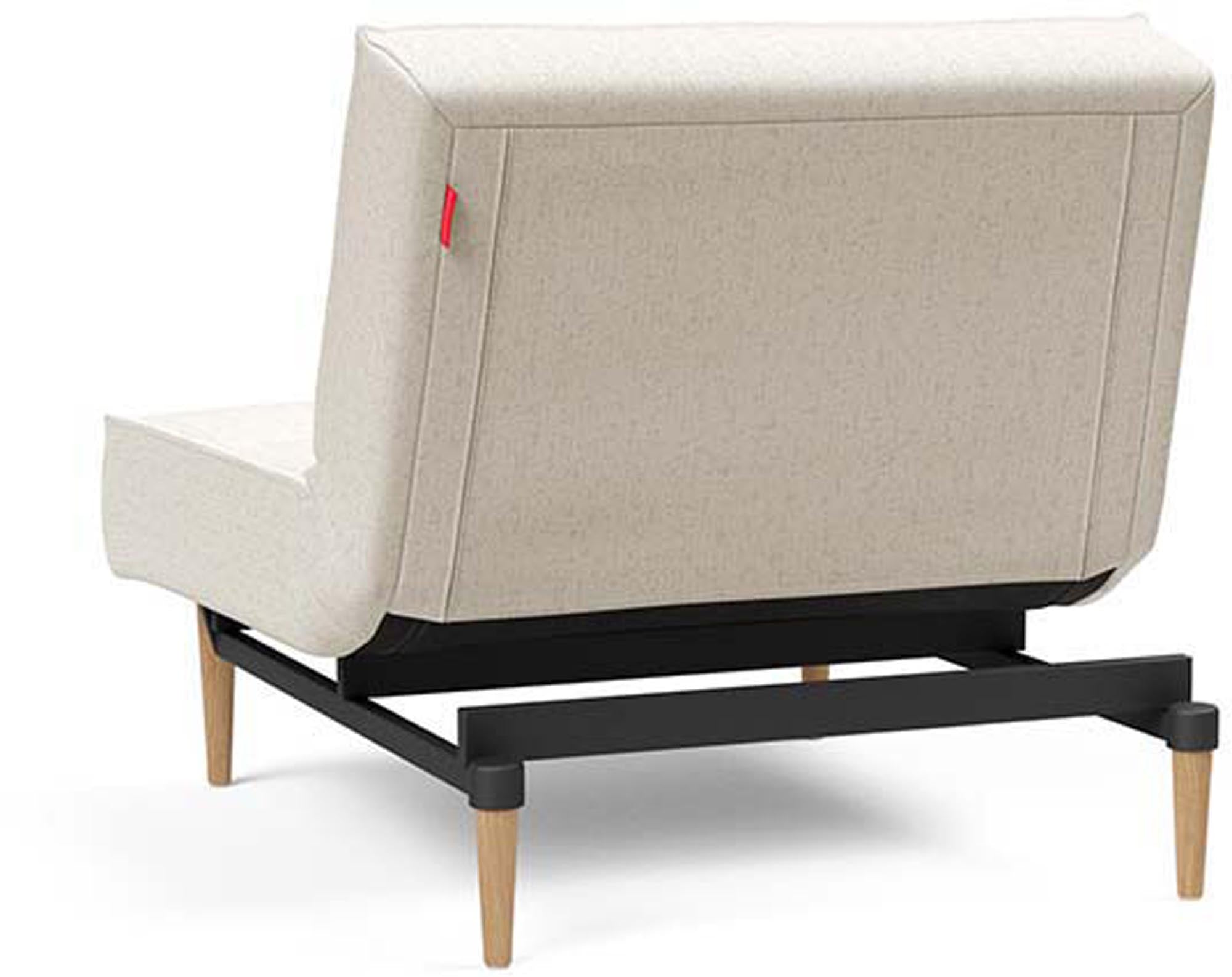 Entdecken Sie den eleganten Splitback Styletto Sessel von Innovation Living – ein perfektes Zusammenspiel aus Design, Komfort und Funktionalität.