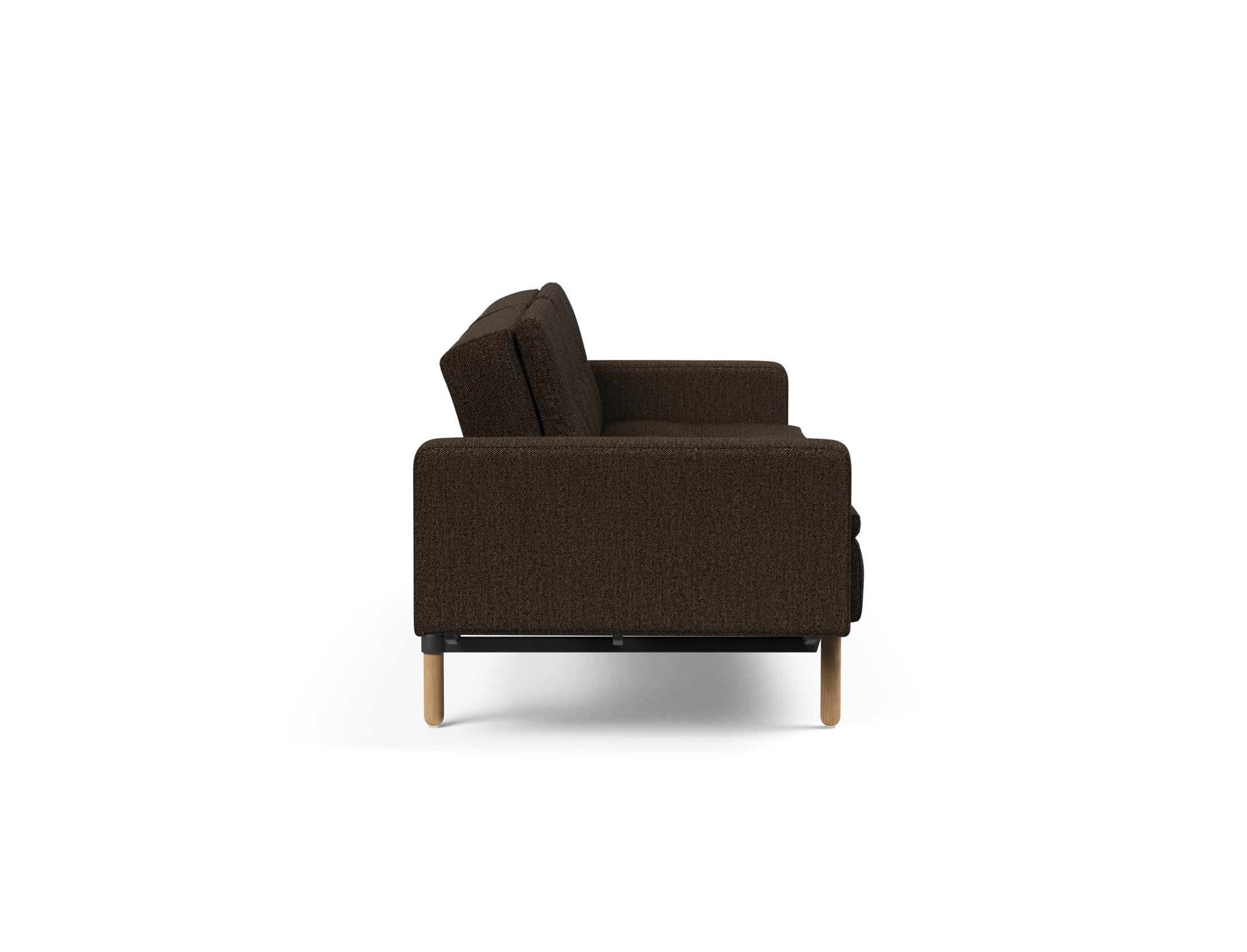 Erleben Sie das stilvolle Dublexo Stem Schlafsofa 115 mit Armlehnen von Innovation Living – perfekt für entspannte Nächte und modernes Wohnen.