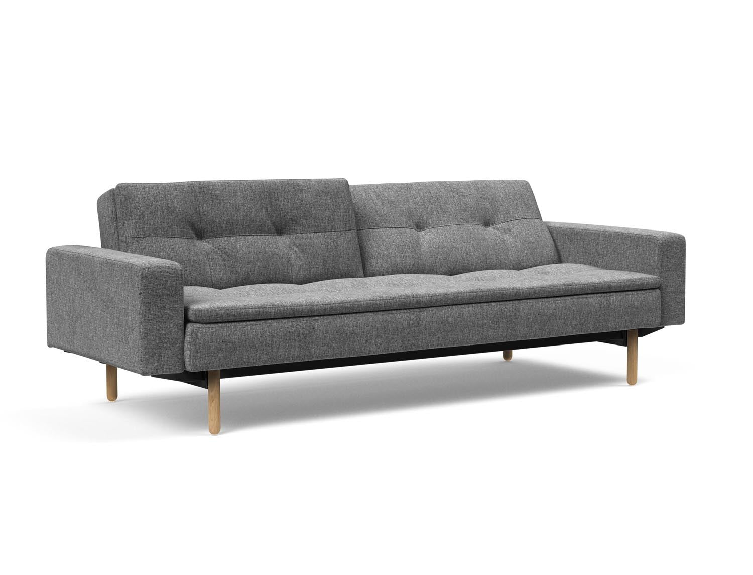 Erleben Sie das Dublexo Stem Schlafsofa 115 mit Armlehnen von Innovation Living – stilvoll, vielseitig und perfekt für jeden Raum.