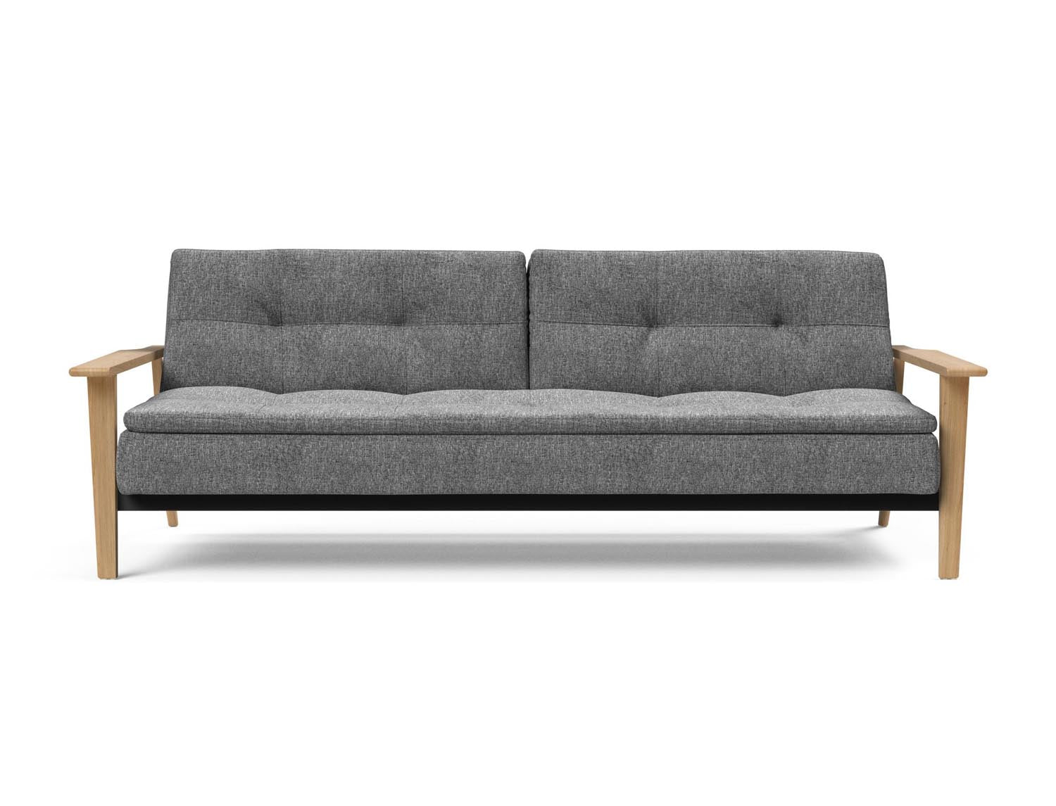 Erleben Sie das stilvolle Dublexo Frej Schlafsofa 115 Eiche von Innovation Living – perfekt für zeitgemäße Räume und gemütliche Schlafmomente.