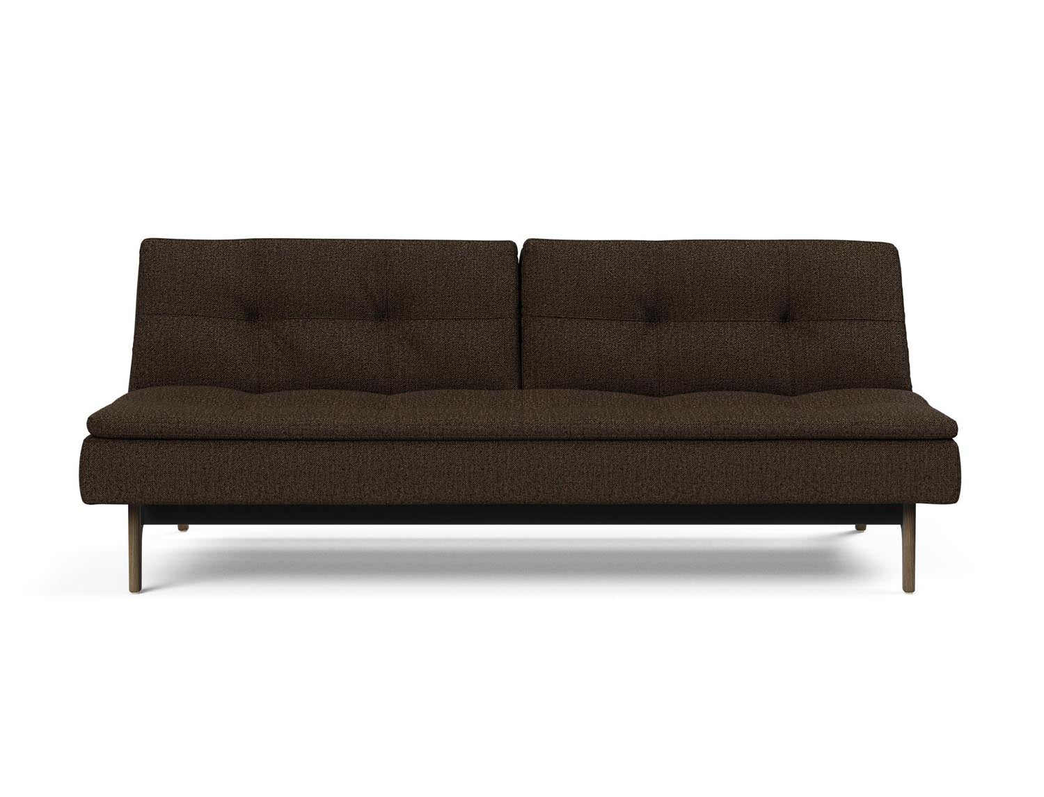 Entdecken Sie das stilvolle Dublexo Eik Schlafsofa 115 in eleganter Rauch-Eiche – ideal für komfortable Entspannung und zeitgemäße Einrichtung.