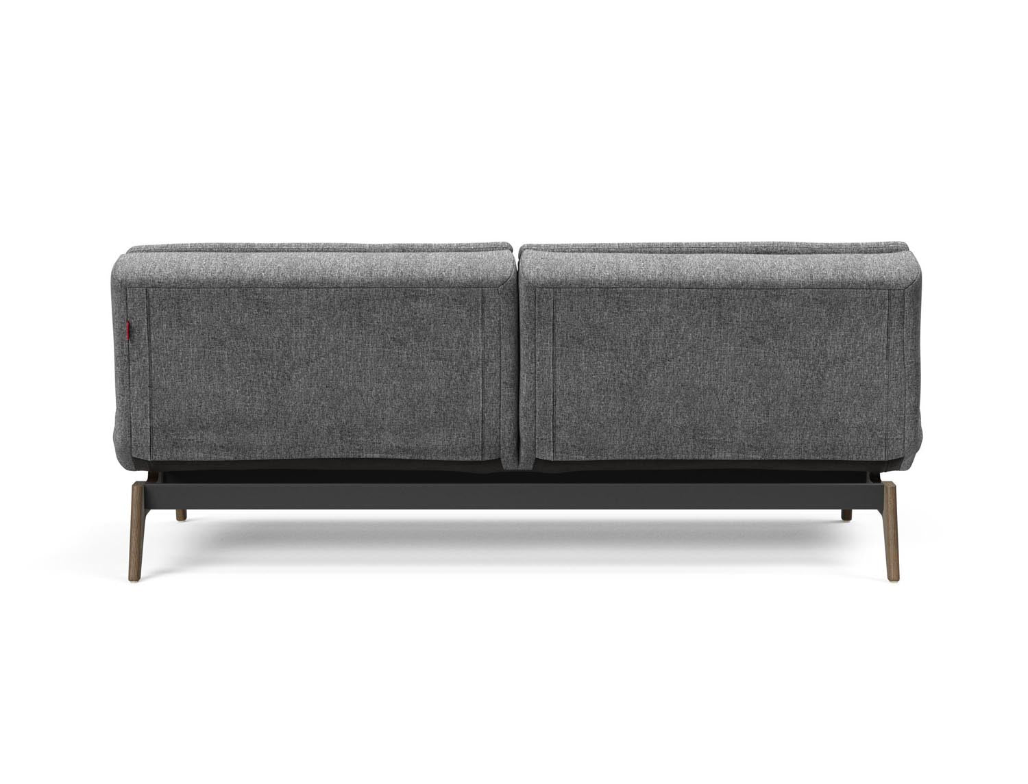 Erleben Sie das vielseitige Dublexo Eik Schlafsofa 115 in edler Rauch-Eiche – perfekt für modernes Wohnen und erholsame Nächte.