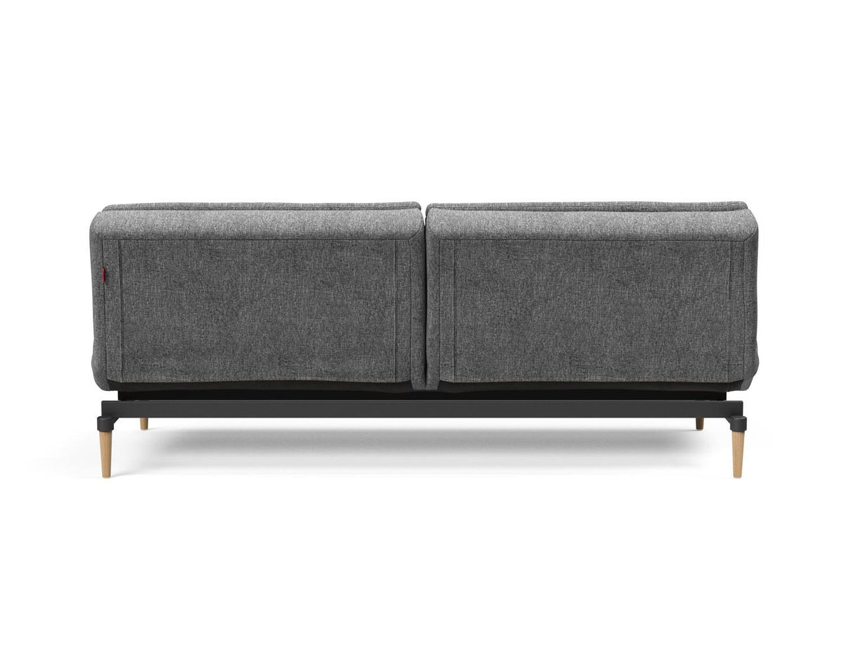 Dublexo Styletto Schlafsofa 115 in 563 Twist Charcoal präsentiert im Onlineshop von KAQTU Design AG. Bettsofa ist von Innovation Living