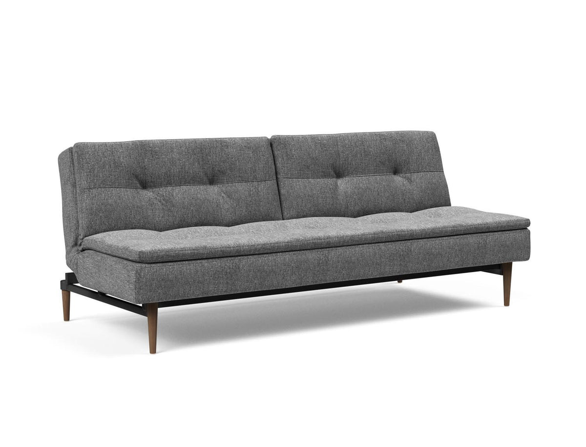 Dublexo Styletto Schlafsofa 115 in 563 Twist Charcoal präsentiert im Onlineshop von KAQTU Design AG. Bettsofa ist von Innovation Living
