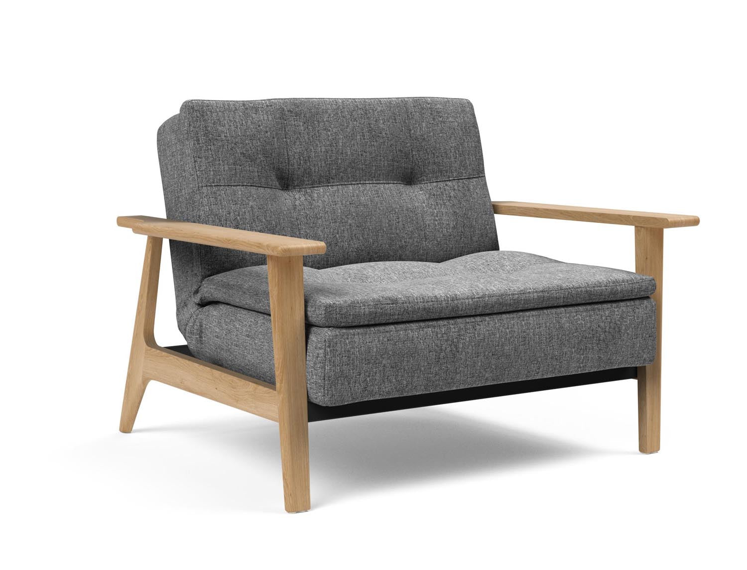 Erleben Sie den Dublexo Frej Sessel Eiche von Innovation Living – stilvoll, vielseitig und perfekt für jedes moderne Zuhause.