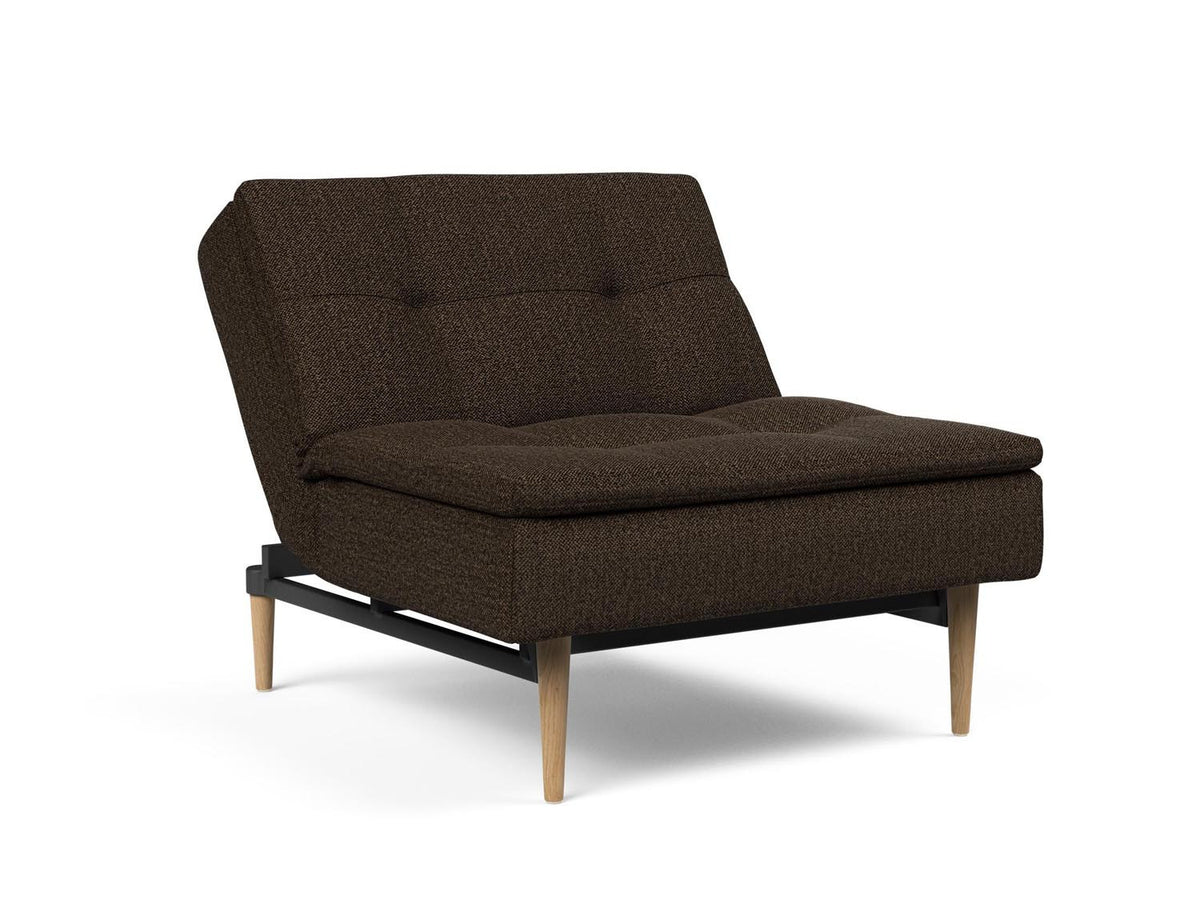 Dublexo Styletto Sessel in 358 Taura Chocco präsentiert im Onlineshop von KAQTU Design AG. Sessel ist von Innovation Living