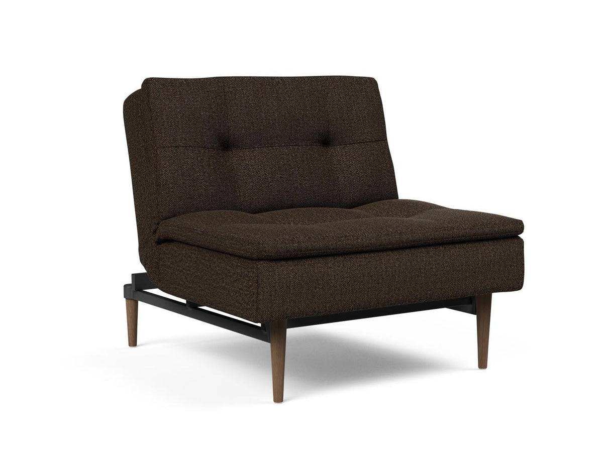 Dublexo Styletto Sessel in 358 Taura Chocco präsentiert im Onlineshop von KAQTU Design AG. Sessel ist von Innovation Living