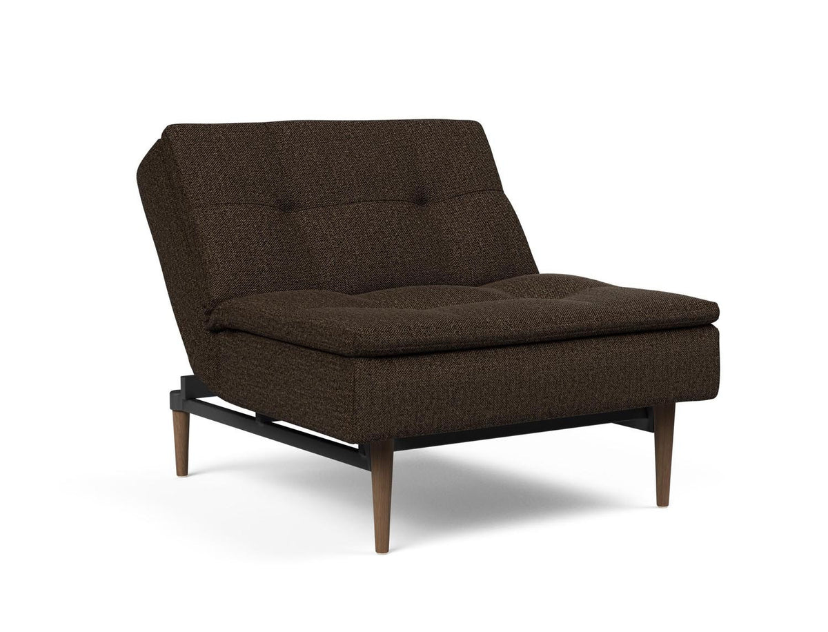 Dublexo Styletto Sessel in 358 Taura Chocco präsentiert im Onlineshop von KAQTU Design AG. Sessel ist von Innovation Living