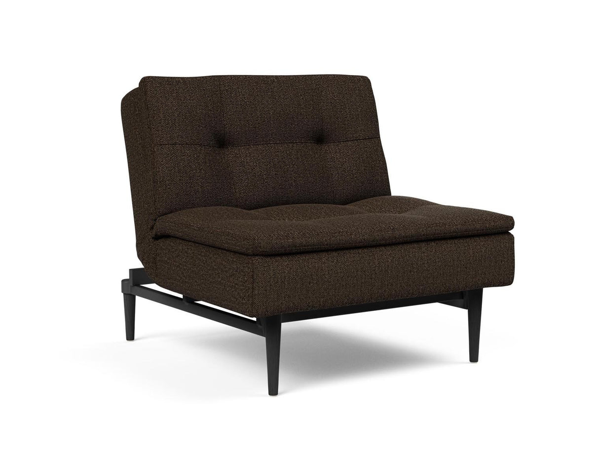 Dublexo Styletto Sessel in 358 Taura Chocco präsentiert im Onlineshop von KAQTU Design AG. Sessel ist von Innovation Living