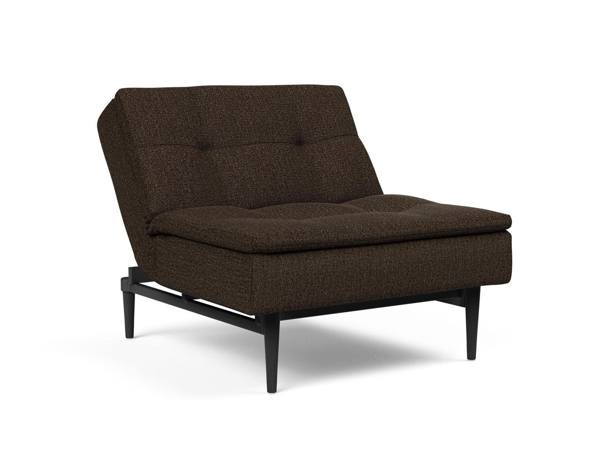 Dublexo Styletto Sessel in 358 Taura Chocco präsentiert im Onlineshop von KAQTU Design AG. Sessel ist von Innovation Living