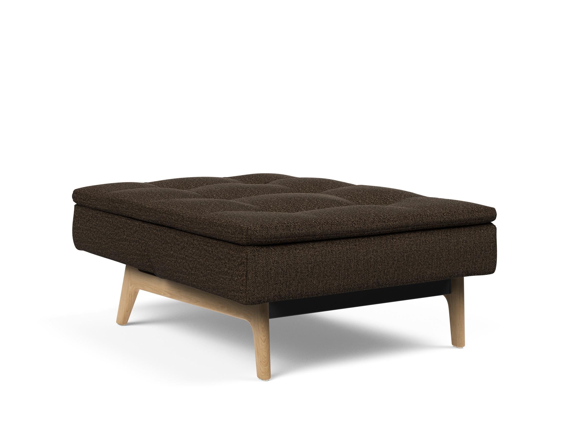 Erleben Sie den Dublexo Eik Sessel Eiche von Innovation Living – eine perfekte Kombination aus modernem Stil und außergewöhnlichem Komfort für Ihr Wohnambiente.
