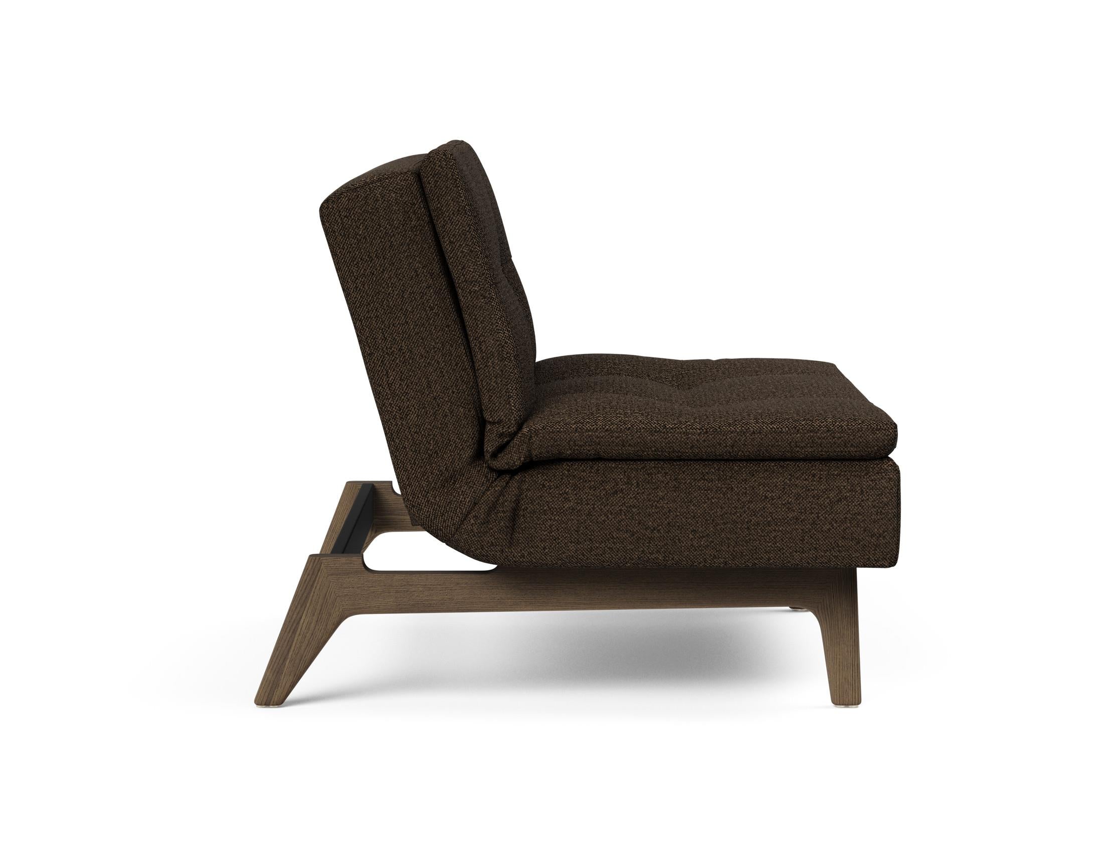 Der Dublexo Eik Sessel von Innovation Living kombiniert elegantes skandinavisches Design mit Funktionalität – ideal für jeden Wohnraum!