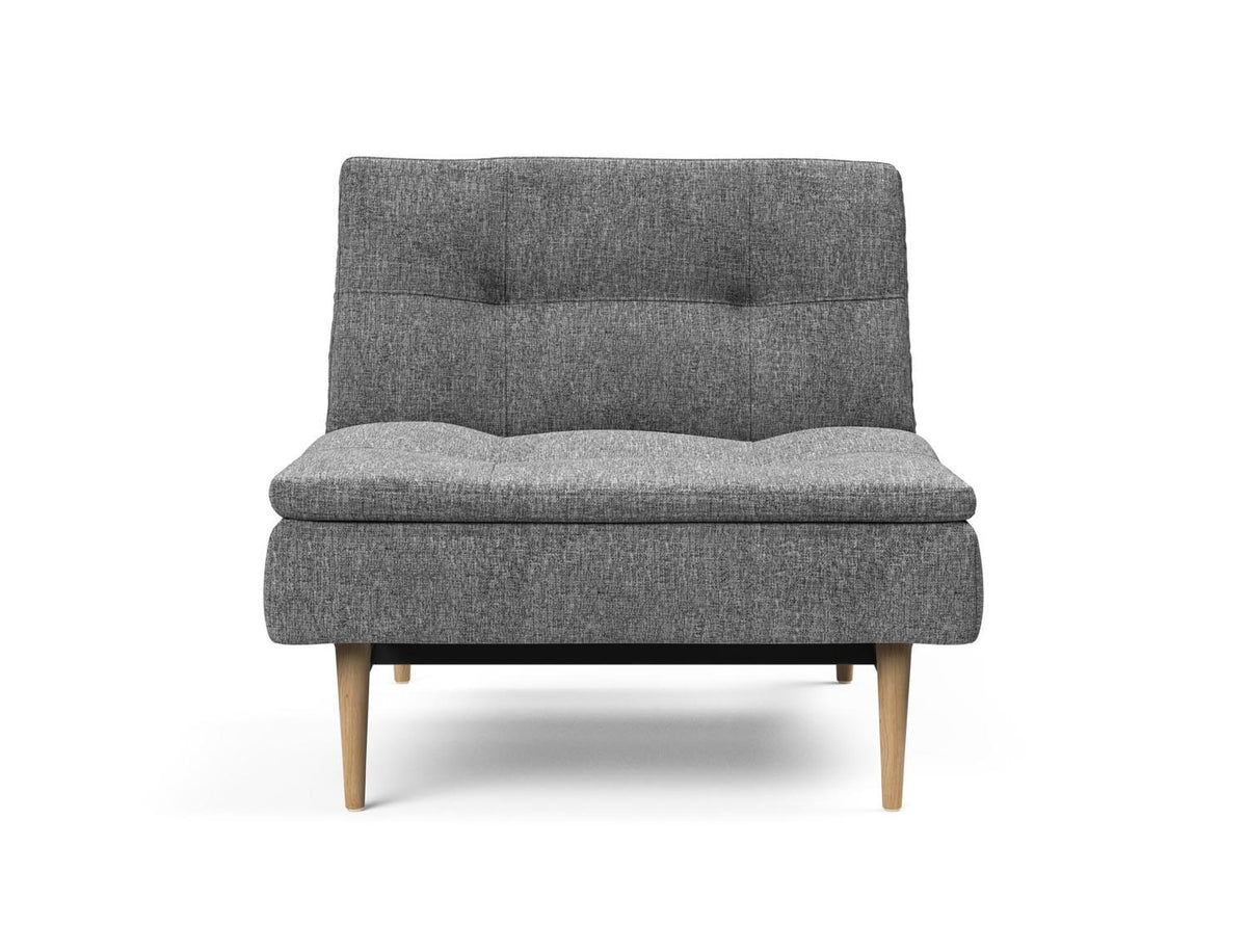 Dublexo Styletto Sessel in 563 Twist Charcoal präsentiert im Onlineshop von KAQTU Design AG. Sessel ist von Innovation Living