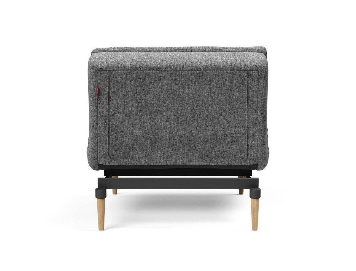 Dublexo Styletto Sessel in 563 Twist Charcoal präsentiert im Onlineshop von KAQTU Design AG. Sessel ist von Innovation Living