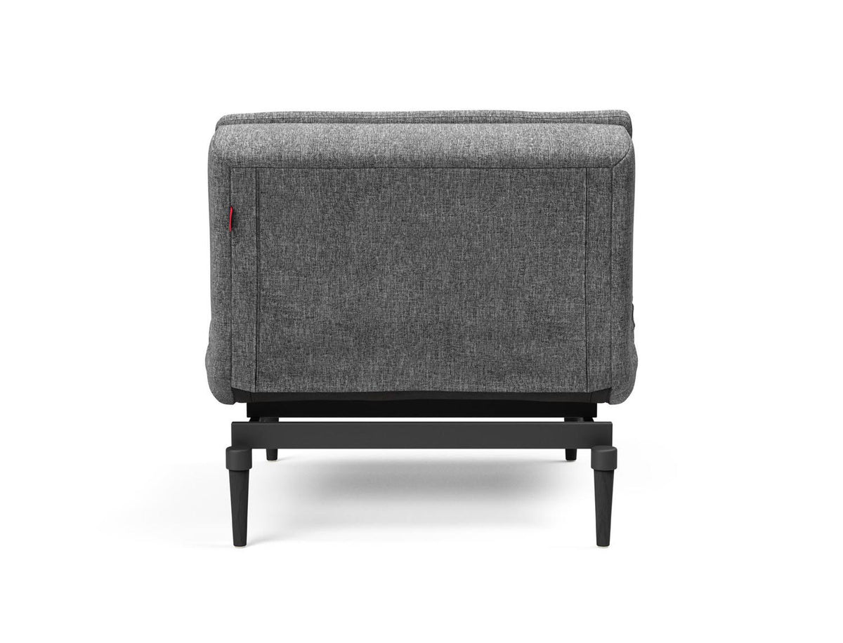 Dublexo Styletto Sessel in 563 Twist Charcoal präsentiert im Onlineshop von KAQTU Design AG. Sessel ist von Innovation Living