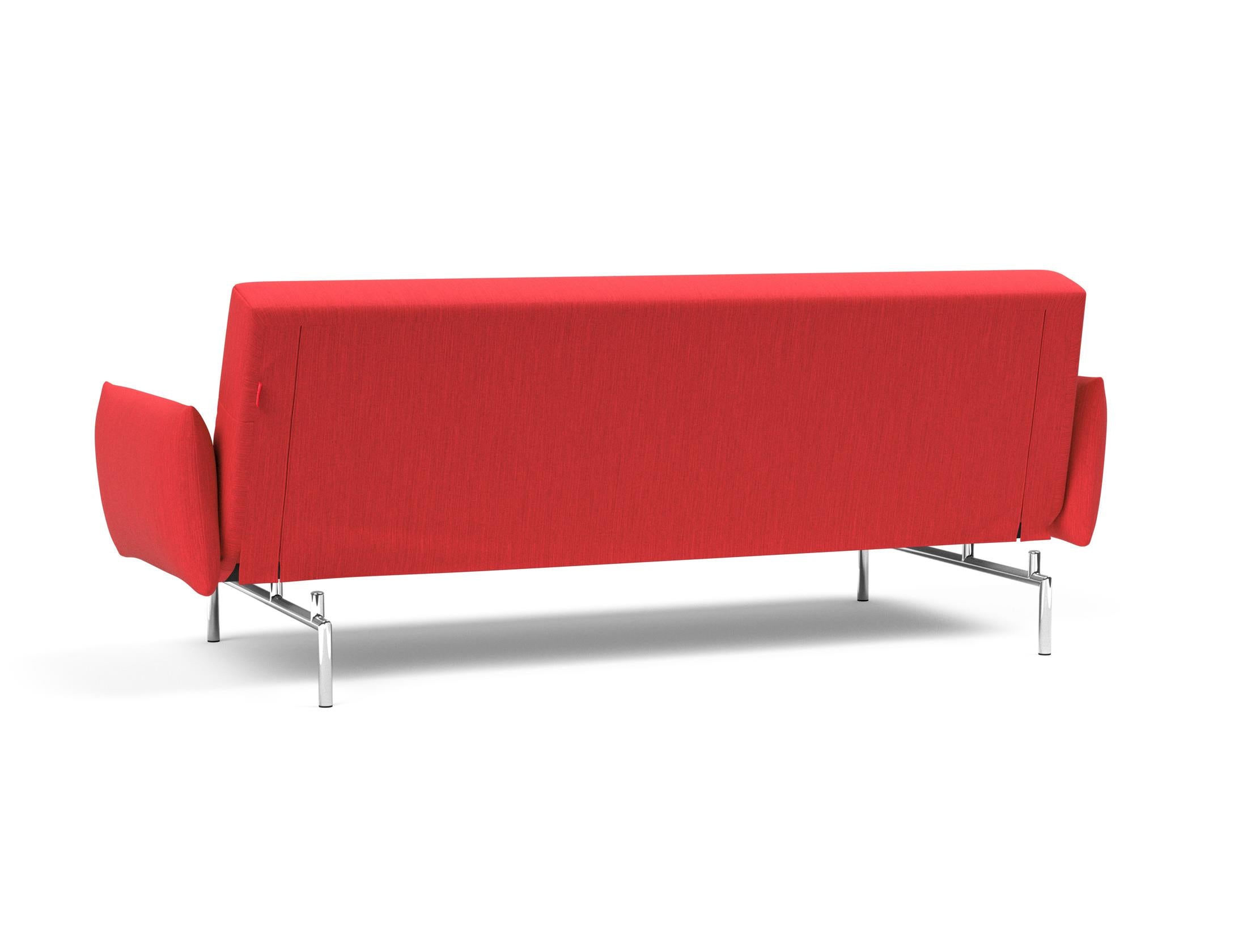 Entdecken Sie das Jillis Schlafsofa mit Armlehnen von Innovation Living – eine harmonische Verbindung aus elegantem Design, Komfort und praktischer Nutzung für jeden Raum.