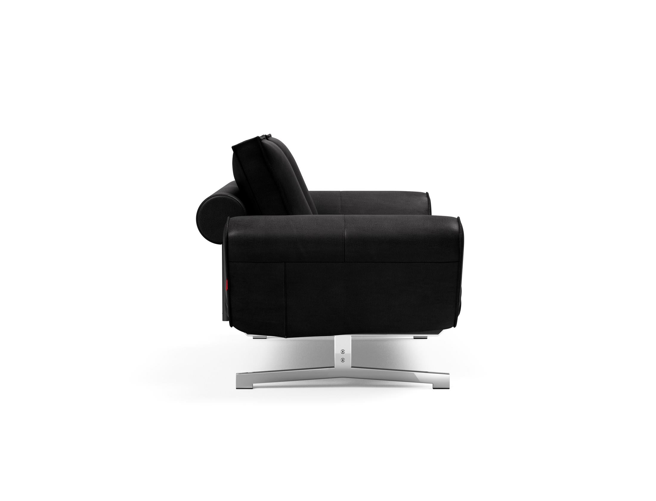 Erleben Sie das Ghia Klappsofa 80 Chrom von Innovation Living – stilvolles Design trifft Funktionalität für Ihr Zuhause.