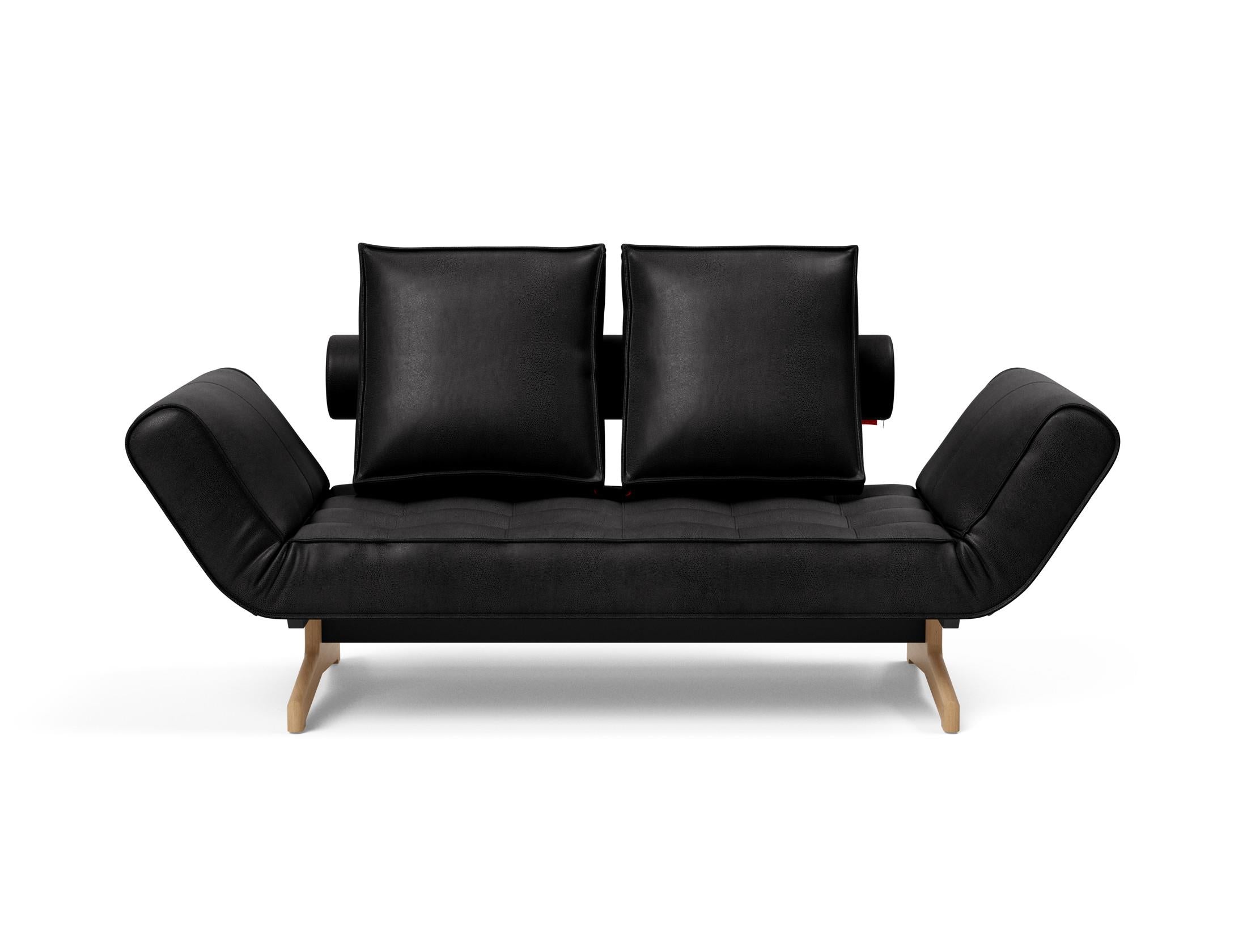 Erleben Sie das Ghia Klappsofa 80 Eiche von Innovation Living – eine elegante Lösung, die Komfort und Vielseitigkeit in jeden Raum bringt.