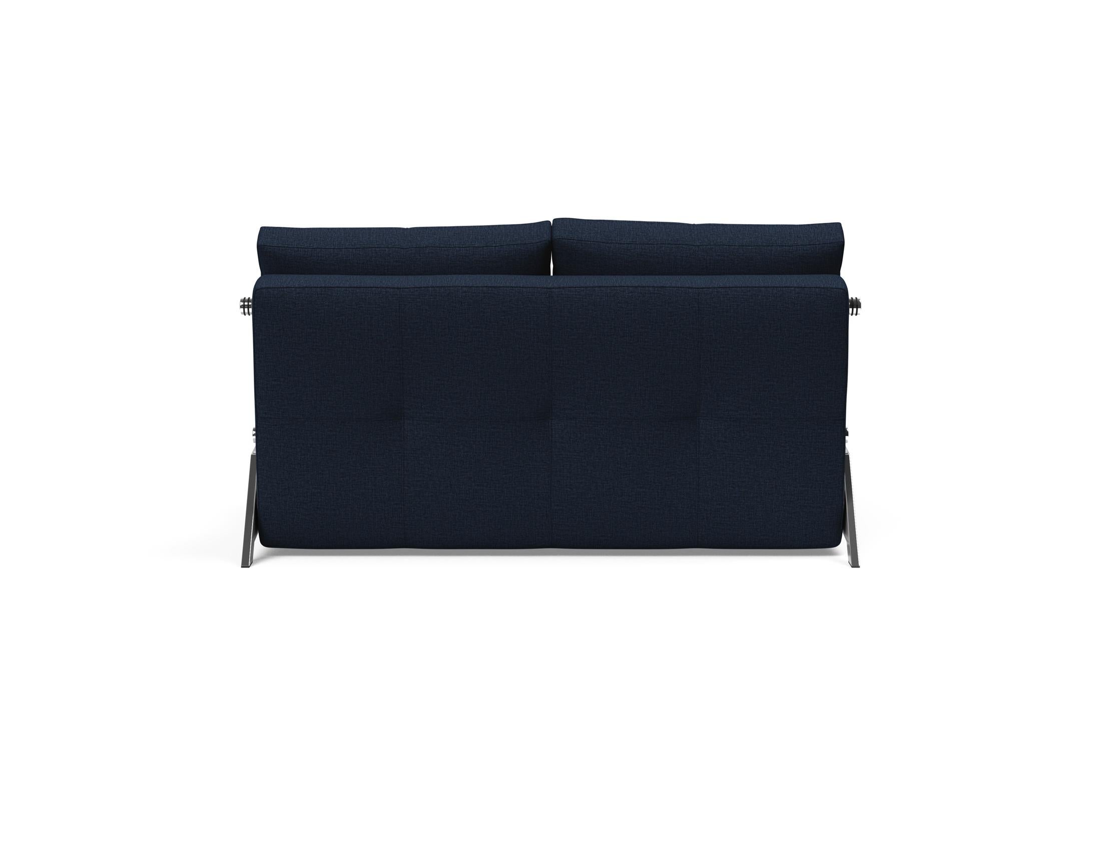 Das Cubed Klappsofa 140 von Innovation Living bietet stilvolle Flexibilität und verwandelt sich schnell in ein bequemes Bett – perfekt für jedes Zuhause.