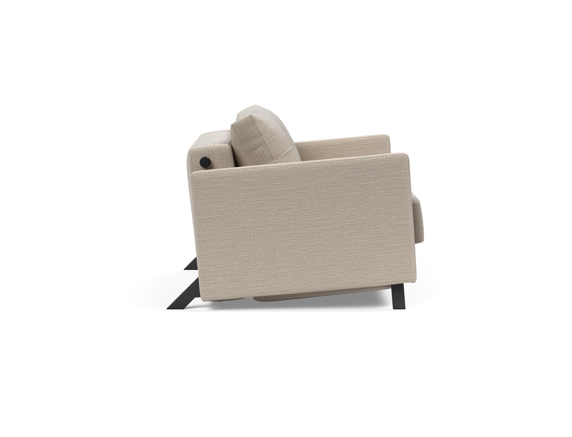 Cubed Sessel 90 mit Armlehnen