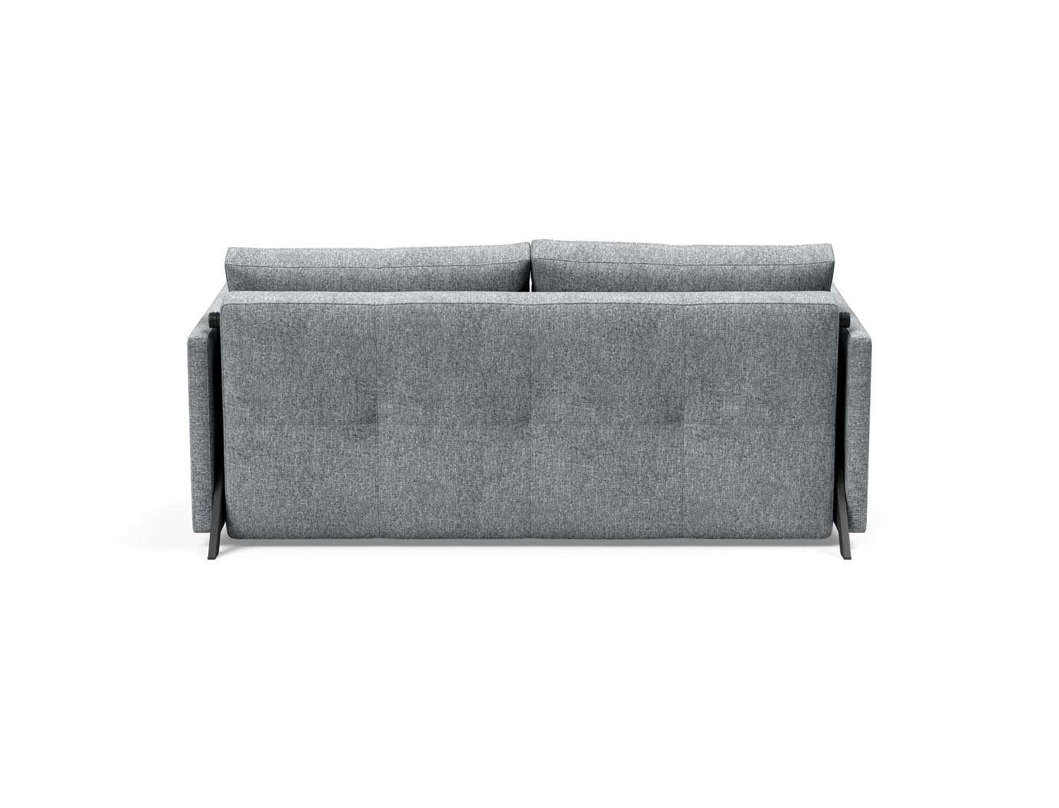Cubed Klappsofa 160 mit Armlehnen in 511 Elegance Red präsentiert im Onlineshop von KAQTU Design AG. Bettsofa ist von Innovation Living