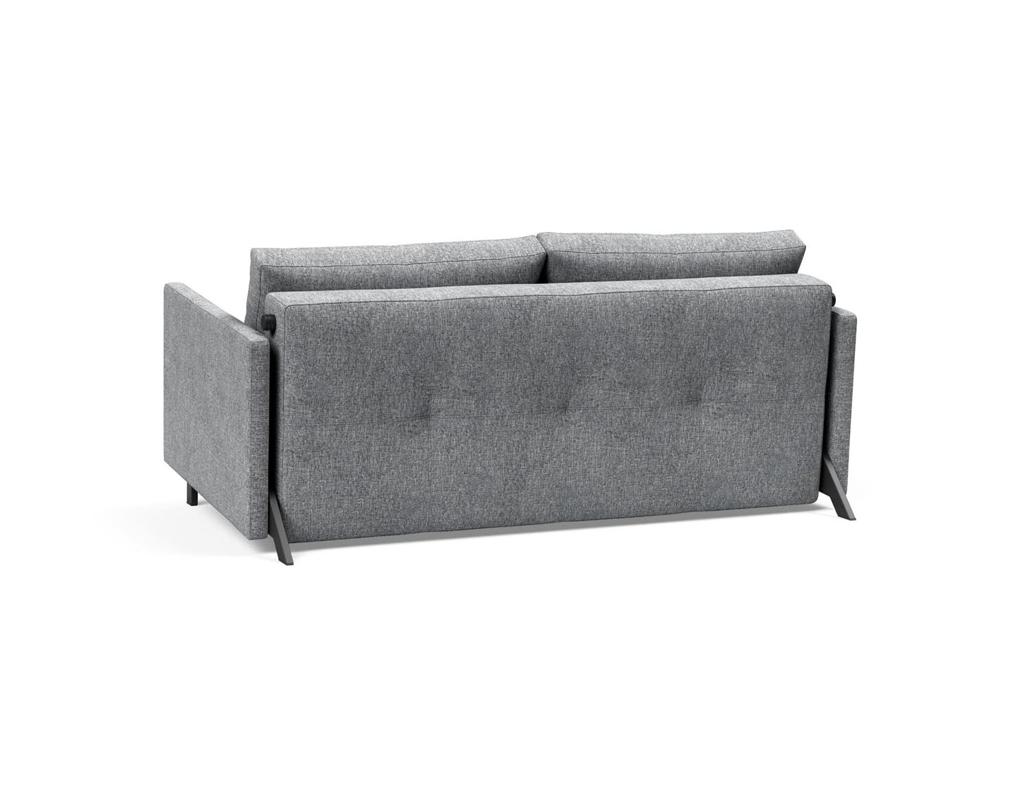 Cubed Klappsofa 160 mit Armlehnen in 511 Elegance Red präsentiert im Onlineshop von KAQTU Design AG. Bettsofa ist von Innovation Living