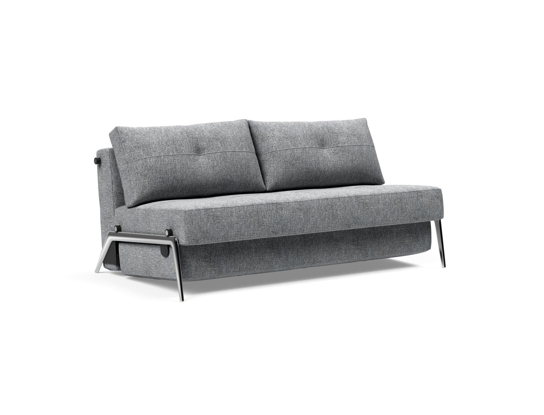 Cubed Klappsofa 160: Stilvolles Klappsofa mit hochwertiger Verarbeitung, ideal für kleine Räume und als komfortable Schlafgelegenheit.