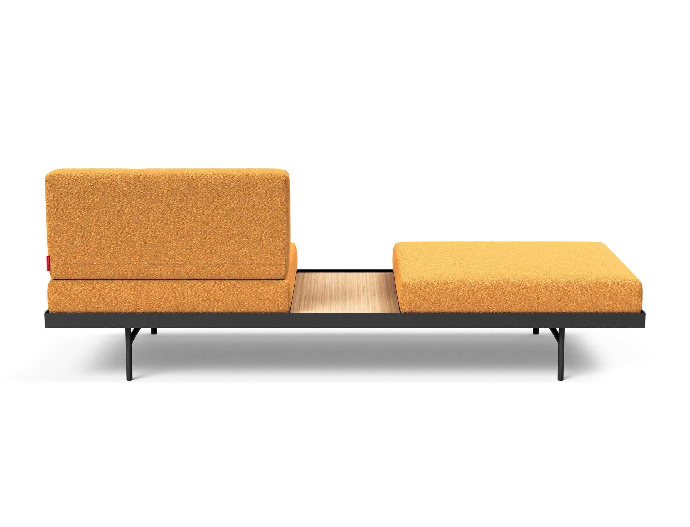 Entdecken Sie das Puri Klappsofa mit Tisch von Innovation Living – stilvolles Design trifft auf praktische Funktionalität für Ihr Zuhause.