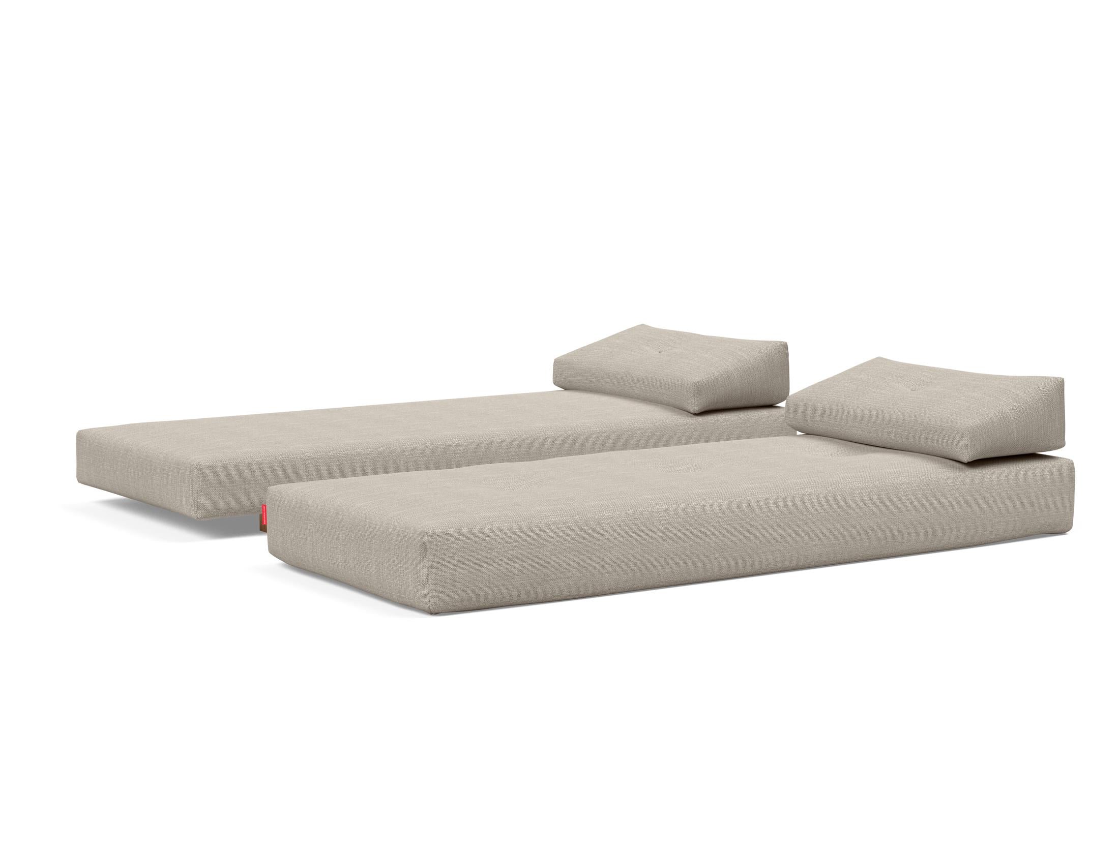 Das Sigmund Bettsofa von Innovation Living vereint modernes Design mit praktischer Vielseitigkeit – ideal für stilvolle Wohnräume.