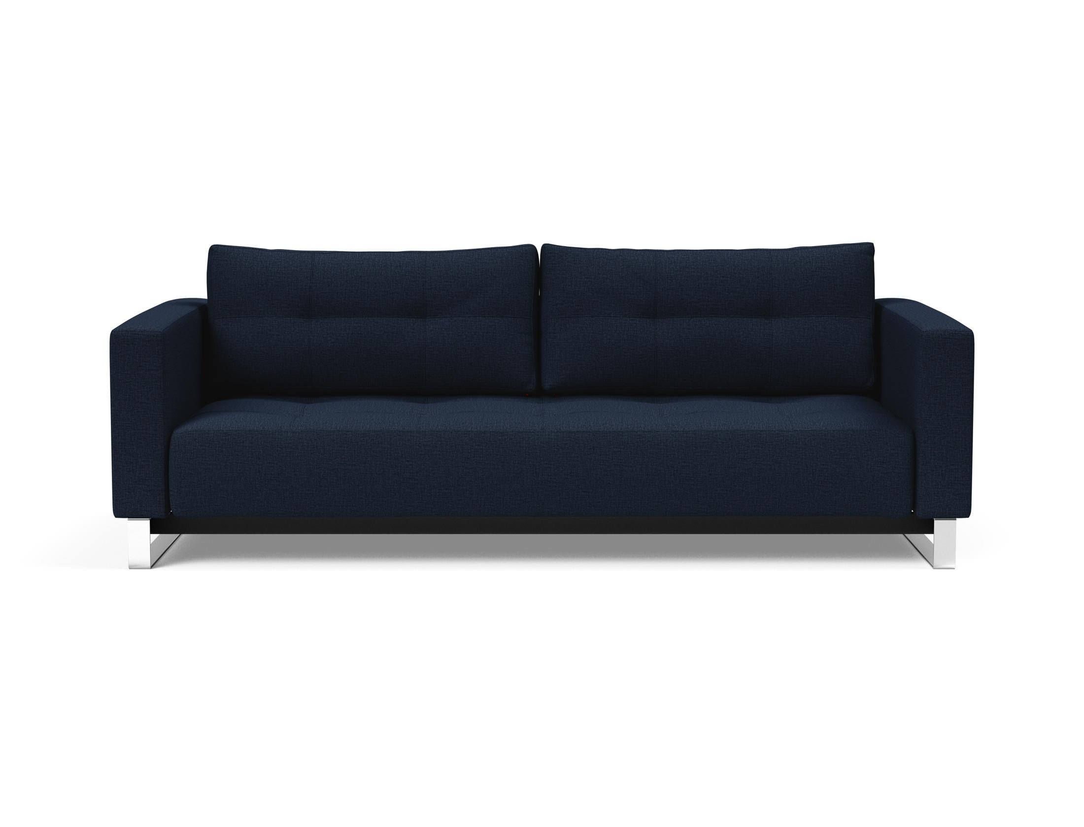 Entdecken Sie das Cassius D.E.L. Schlafsofa von Innovation Living – stilvoll, vielseitig und perfekt für entspannte Nächte und elegante Wohnräume.