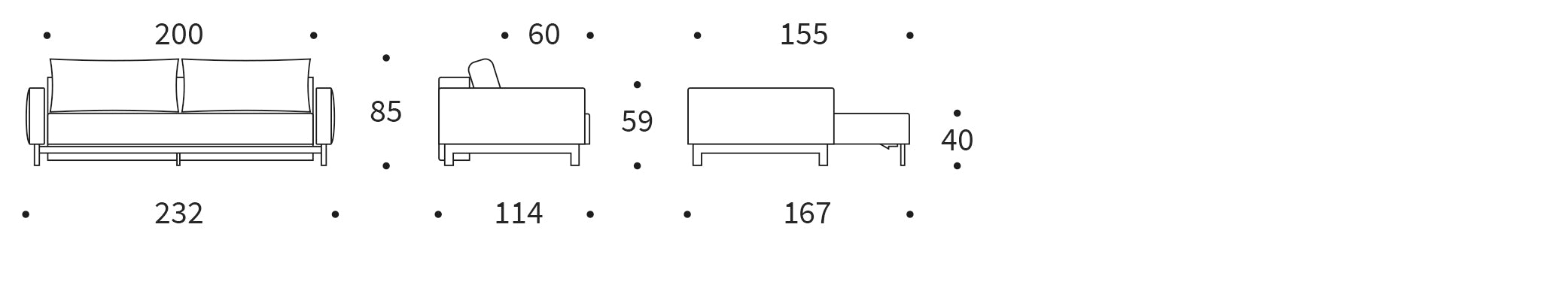 Entdecken Sie das Pyxis D.E.L. Schlafsofa von Innovation Living – stilvolles skandinavisches Design, herausragende Bequemlichkeit und multifunktionale Nutzung für Ihr Wohnzimmer.