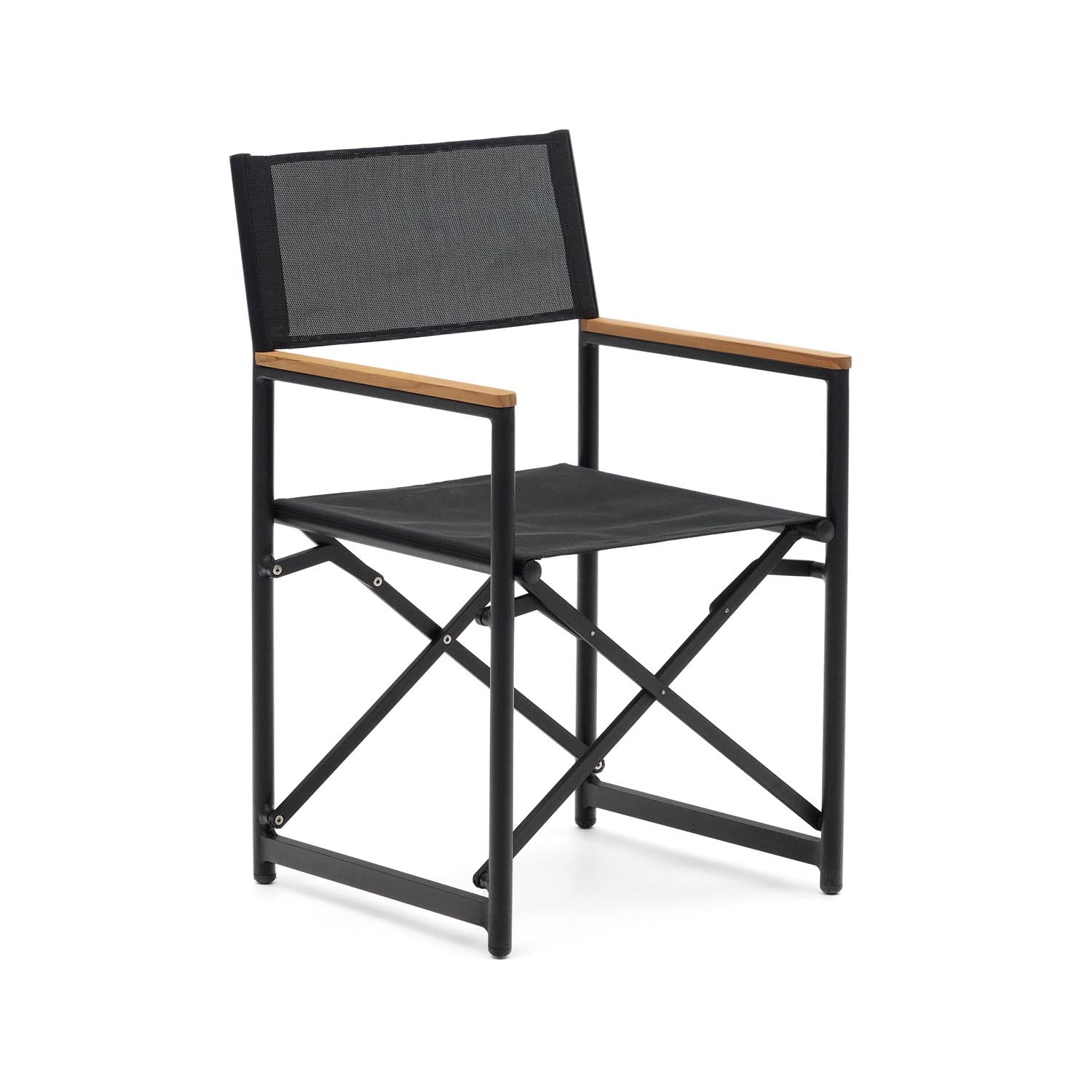 Llado Klappstuhl: Stilvoller Komfort aus Teak & Aluminium für draussen.