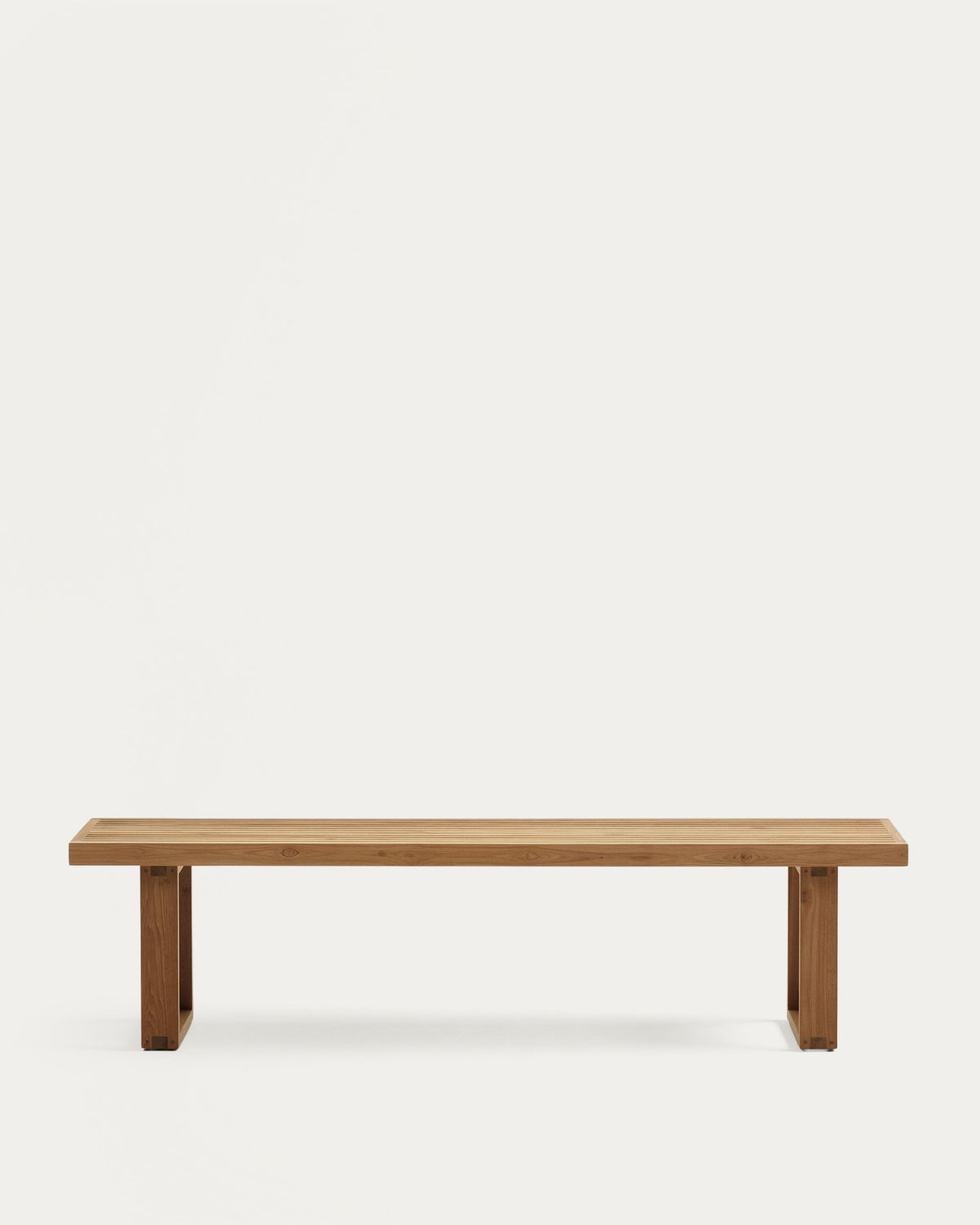 Tavolo da esterno Canadell in teak massiccio riciclato al 100% 220 x 100 cm