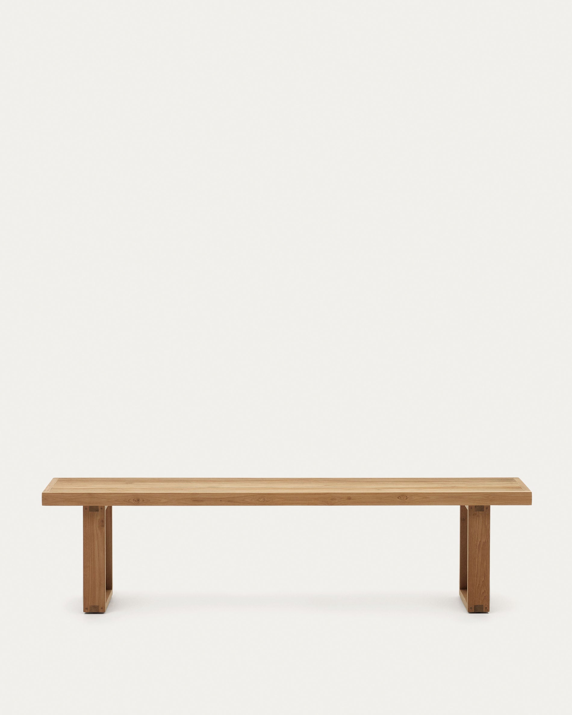 Canadell Bank 100% outdoor aus massivem recyceltem Teakholz 210 cm