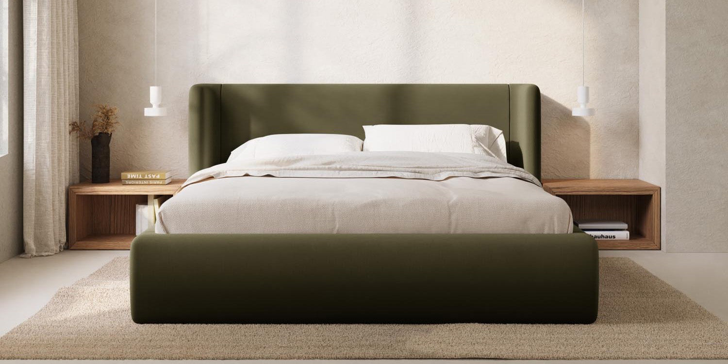 Jolene Bett in skandinavischem Style von Micadoni