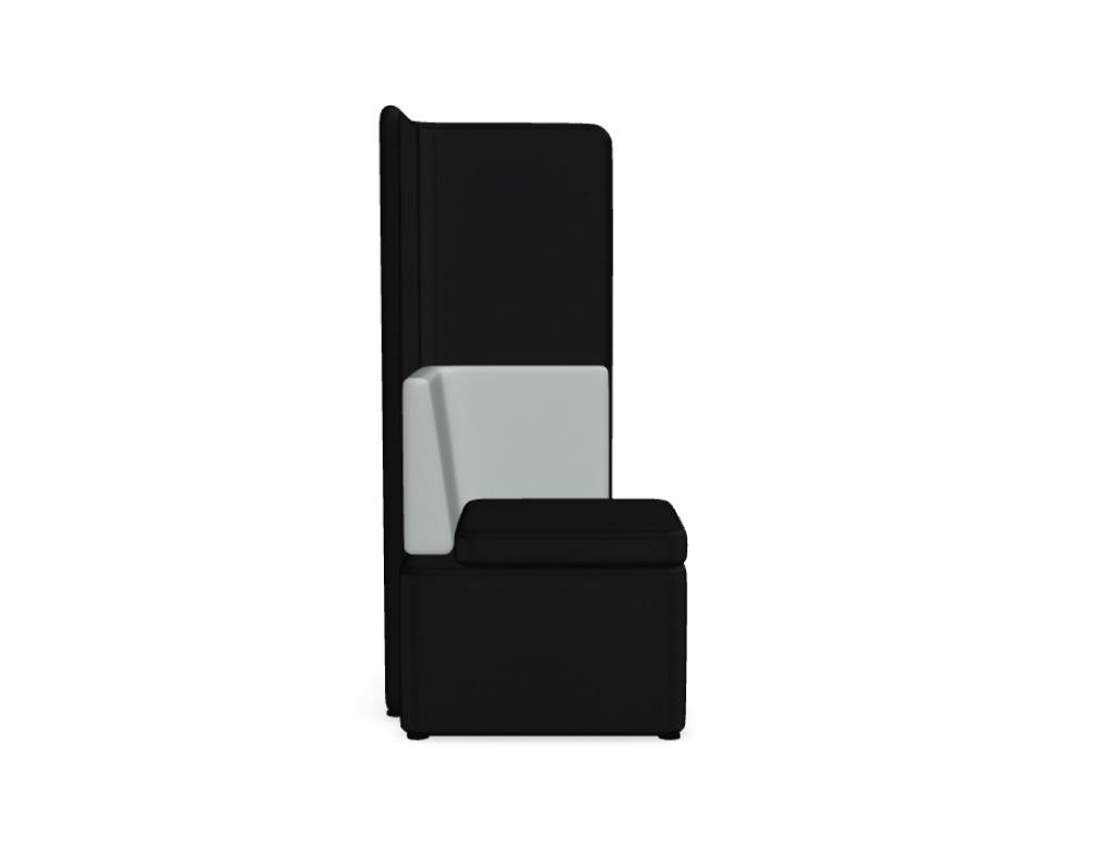 Kaiva KAV1 - modularer Sessel hoch in Grau präsentiert im Onlineshop von KAQTU Design AG. Sessel ist von Mdd