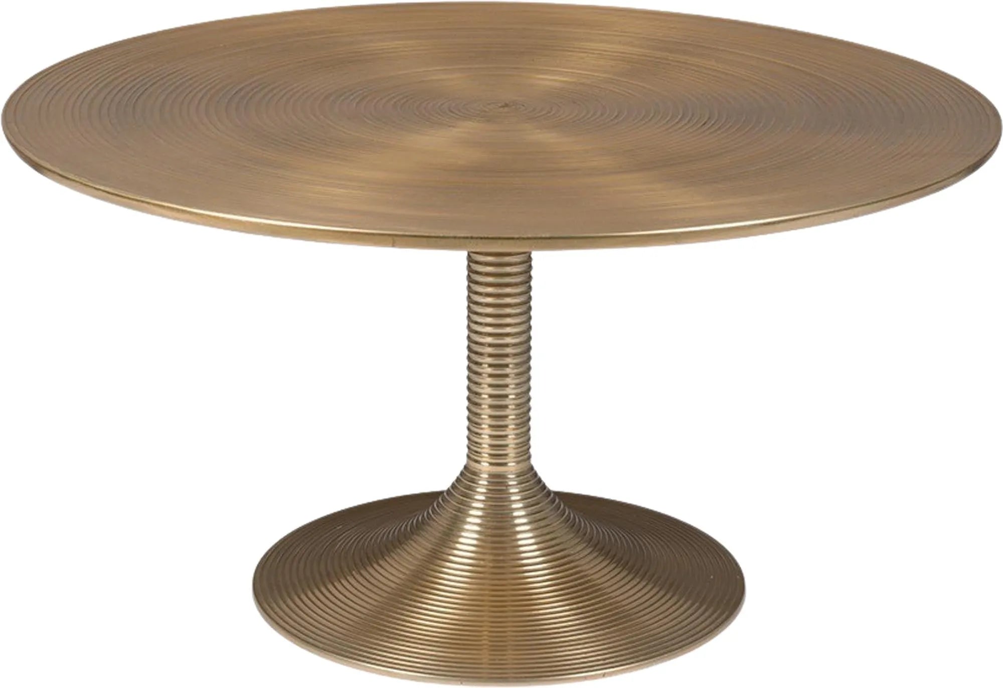 HYPNOTISING ROUND Beistelltisch in Gold präsentiert im Onlineshop von KAQTU Design AG. Beistelltisch ist von Bold Monkey