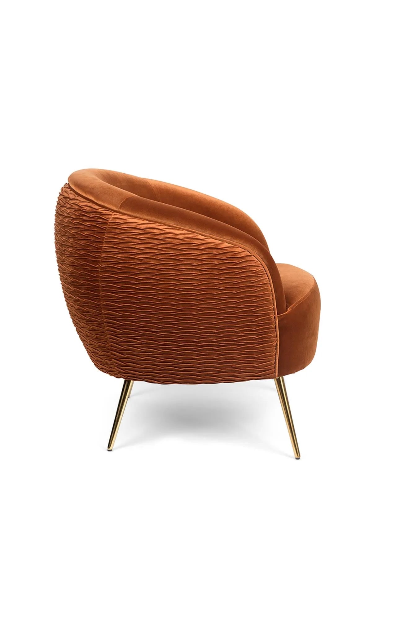 SO CURVY Loungesessel in Grün präsentiert im Onlineshop von KAQTU Design AG. Sessel ist von Bold Monkey