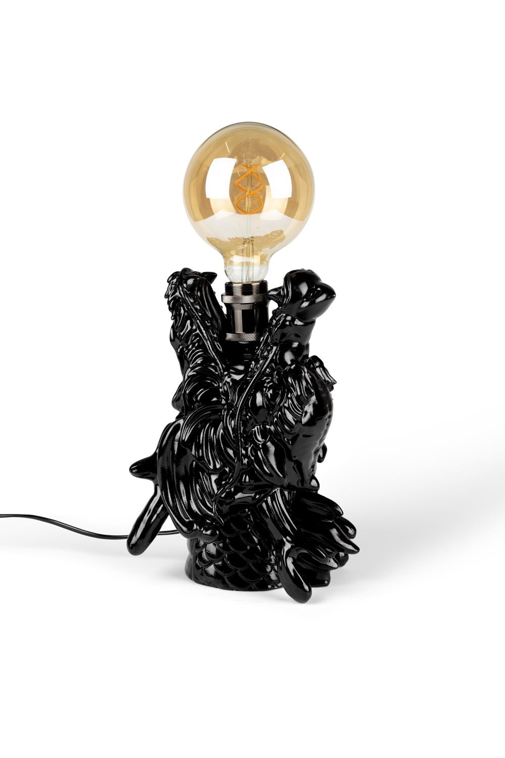 Dragonized Bastard Tischlampe in Black präsentiert im Onlineshop von KAQTU Design AG. Tischleuchte ist von Bold Monkey